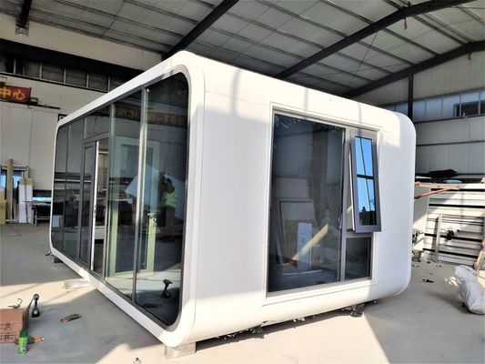 Avantages de la maison préfabriquée en bois mobile Installation rapide maison de conteneur de pomme intelligente
