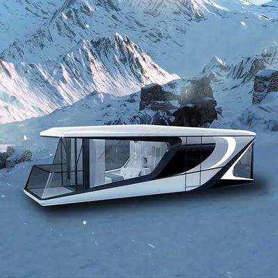 Maison de conteneurs pour une petite capsule spatiale moderne