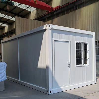 Maison de conteneurs modulaires préfabriqués sur mesure avec fenêtre coulissante en PVC