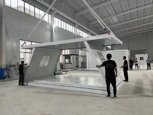 Entrepôt de construction de bureaux Container maison avec une structure en acier pratique