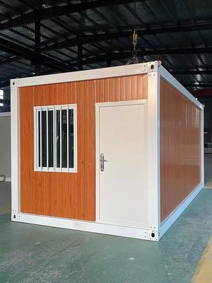 Maison de conteneurs modulaires préfabriqués sur mesure avec fenêtre coulissante en PVC