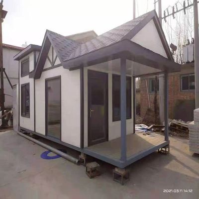 Résistant aux tremblements de terre SIP maison de panneau Shell Package Container maisons pour l'usine