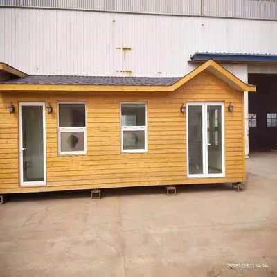 Résistant aux tremblements de terre SIP maison de panneau Shell Package Container maisons pour l'usine