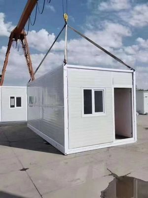 Installation rapide maison de conteneur en acier maison avec fenêtre en aluminium structure en acier