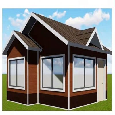 Maison miniature préfabriquée sur mesure Maison avec cadre en acier galvanisé