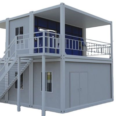 Solution de maison de conteneurs préfabriquée en carton MGO de 18 mm avec support en ligne