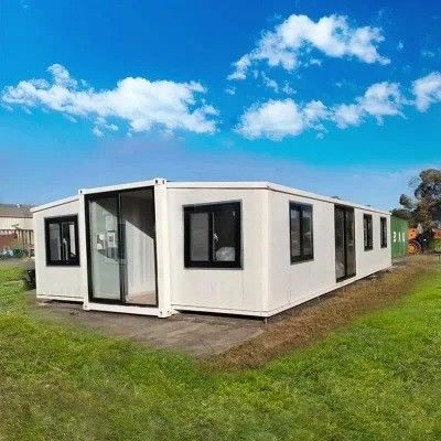 Maison de conteneurs mobile de design moderne pour la transformation du bureau à domicile