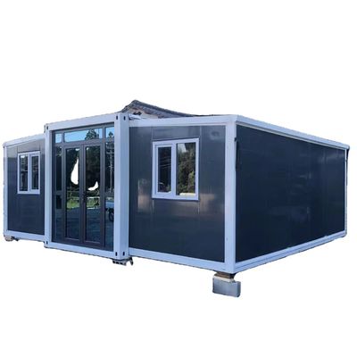 Maison préfabriquée pour 20 pieds 40 pieds Construction de bâtiments pliables élargis