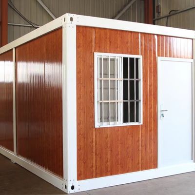 Chambres en conteneurs préfabriquées en acier galvanisé