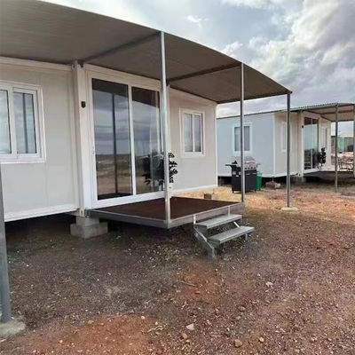 Maison préfabriquée pour 20 pieds 40 pieds Construction de bâtiments pliables élargis