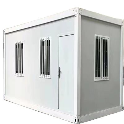 Container préfabriqué en acier galvanisé avec matériaux résistants aux intempéries