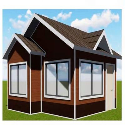 Mini-maison petite maison avec fenêtre coulissante en PVC 6000*3000*2900mm
