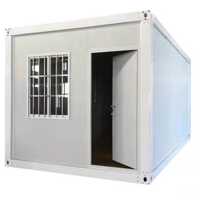 Hôtel préfabriqué maison de conteneurs plat avec fenêtre coulissante en PVC