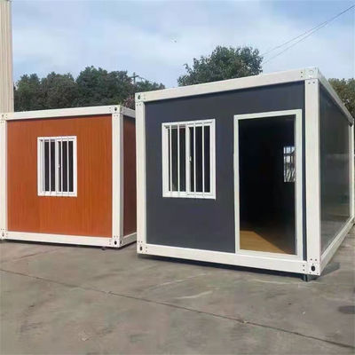 Maison de conteneurs préfabriquée avec cadre en acier galvanisé de style moderne