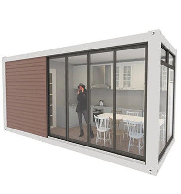 20 pieds ou 40 pieds bâtiment de bureaux maisons modulaires préfabriquées maison de conteneurs