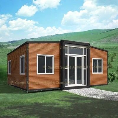 Appartement mobile extérieur 20FT/40FT Conteneur d'expédition d'hôtel en acier préfabriqué