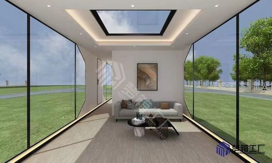 Maison-capsule en extérieur préfabriquée avec avantage d'installation rapide