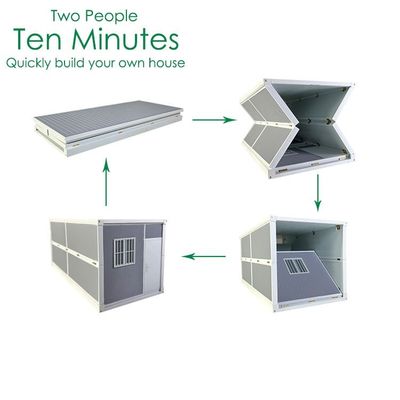 Panneau sandwich de construction rapide conteneur de vie préfabriqué maison minuscule pour la vie de design moderne