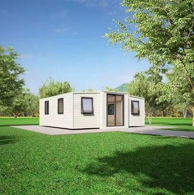 20 pieds ou 40 pieds cadre de structure en acier maison de conteneur extensible pour maison de villégiature pliable