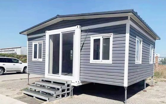 20 pieds ou 40 pieds cadre de structure en acier maison de conteneur extensible pour maison de villégiature pliable