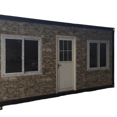 Facile à assembler Lowes Kit de maison préfabriquée maison IBOXB maisons préfabriquées PVC fenêtre coulissante