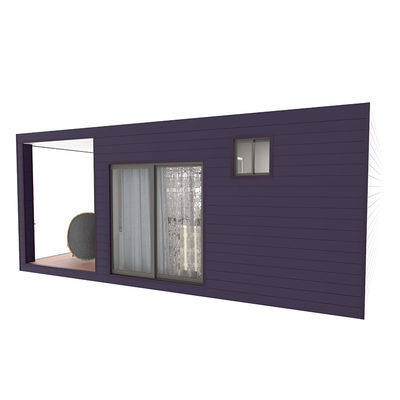 Facile à assembler Lowes Kit de maison préfabriquée maison IBOXB maisons préfabriquées PVC fenêtre coulissante