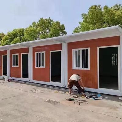 Immeubles de bureaux maisons préfabriquées faciles à assembler et plancher 18 mm MgO