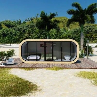 Hôtel Capsule de luxe de style mobile de design moderne