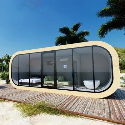 Hôtel Capsule de luxe de style mobile de design moderne
