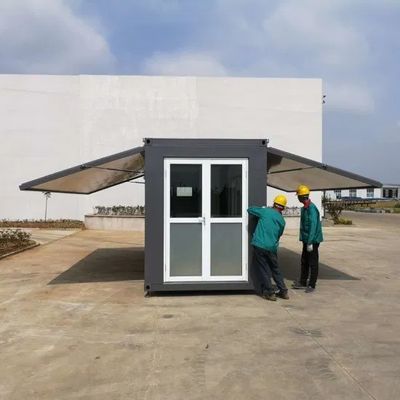 Maison de conteneurs modulaires préfabriqués standard de 20 pieds/40 pieds pour la construction d'entrepôts d'atelier