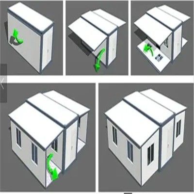 Maison de conteneurs préfabriquée pour la maison 20ft et 40ft polygone préfabriqué