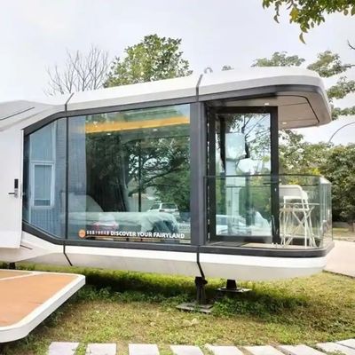 Maison de luxe entièrement meublée, capsule spatiale mobile préfabriquée pour 20 pieds et 40 pieds.