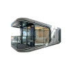 Maison de luxe entièrement meublée, capsule spatiale mobile préfabriquée pour 20 pieds et 40 pieds.
