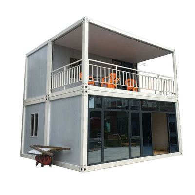 2022 Design style moderne détachable assemblage rapide maison de conteneur à paquet plat avec acier