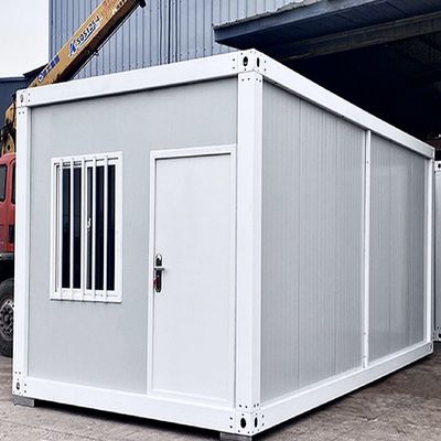 2022 Design style moderne détachable assemblage rapide maison de conteneur à paquet plat avec acier