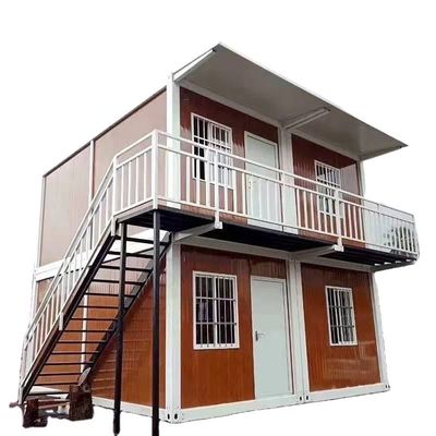 2022 Design style moderne détachable assemblage rapide maison de conteneur à paquet plat avec acier