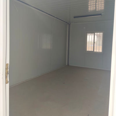 Maison de conteneurs de luxe à charpente plat pour la vie résidentielle