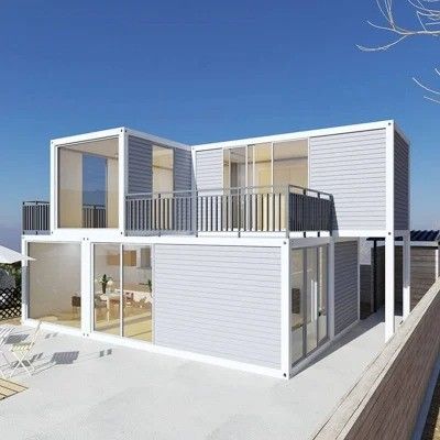 Container modulaire préfabriqué de 20 pieds / 40 pieds