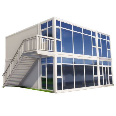 2022 Conception préfabriquée de 20 pieds en acier détachable maison de conteneurs à emballage plat assemblage rapide