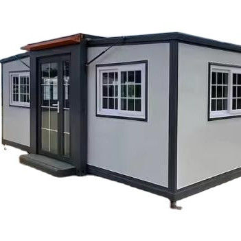 Maison de conteneurs mobile préfabriquée de 20 pieds et 40 pieds avec conception de chambre et de chambre