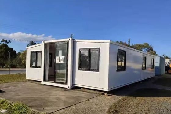 Maison de conteneurs mobile préfabriquée de 20 pieds et 40 pieds avec conception de chambre et de chambre