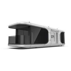 Maison préfabriquée de luxe Maison de conteneurs pour capsule spatiale solaire