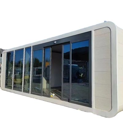 Maison de conteneurs de 20 pieds ou 40 pieds assemblés de graisse Pack La solution parfaite