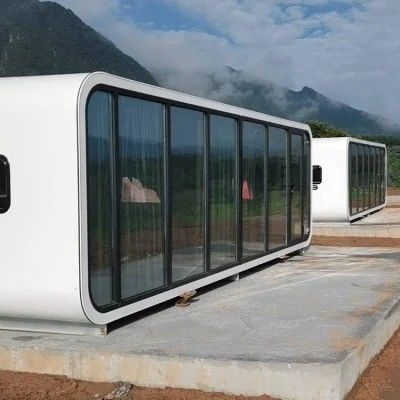 La cabine à pommes intelligente La maison mobile modulaire ultime avec une couleur personnalisée