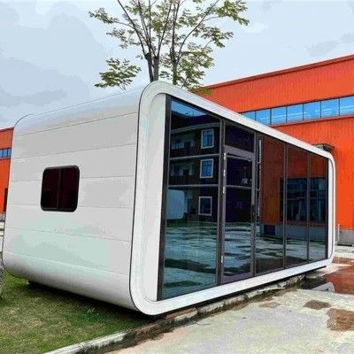 La cabine à pommes intelligente La maison mobile modulaire ultime avec une couleur personnalisée
