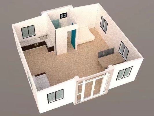 Chambres de conteneurs en acier galvanisé