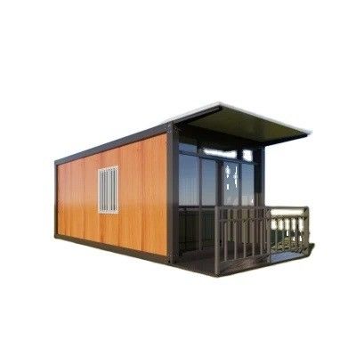 Maison de conteneurs mobile avec panneau sandwich de construction rapide Structure en acier solide
