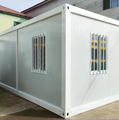 Construction de maisons de conteneurs de luxe en acier pour 20 pieds/40 pieds préfabriqués/portables