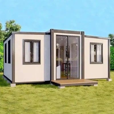 Une solution de vie écologique pour une maison de conteneurs préfabriquée évolutive
