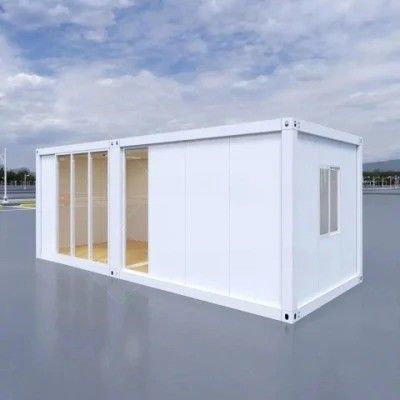 Immeuble de bureaux de luxe maison de conteneurs préfabriquée recyclable pour la vie familiale